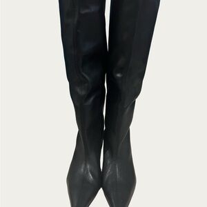 Zara Black Over the Knee Boots